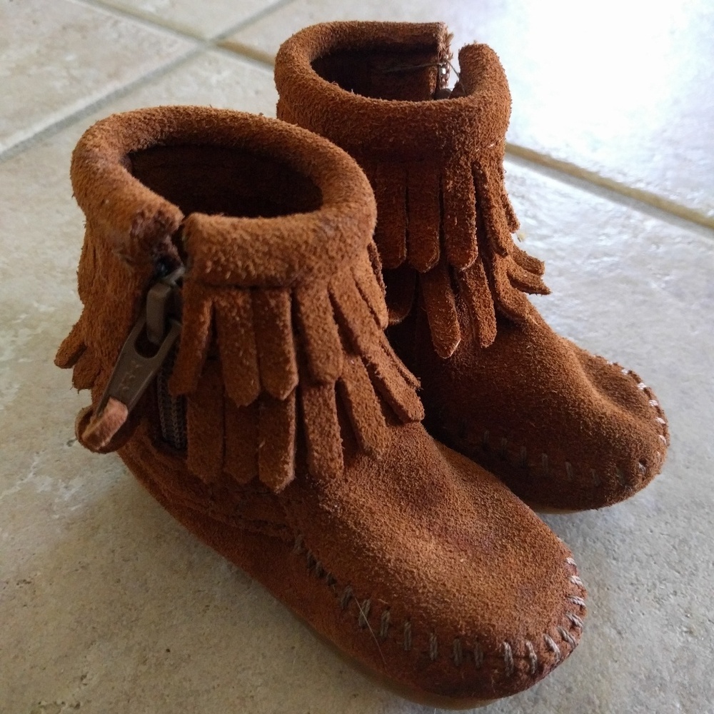 Baby Minnetonka's Size 1