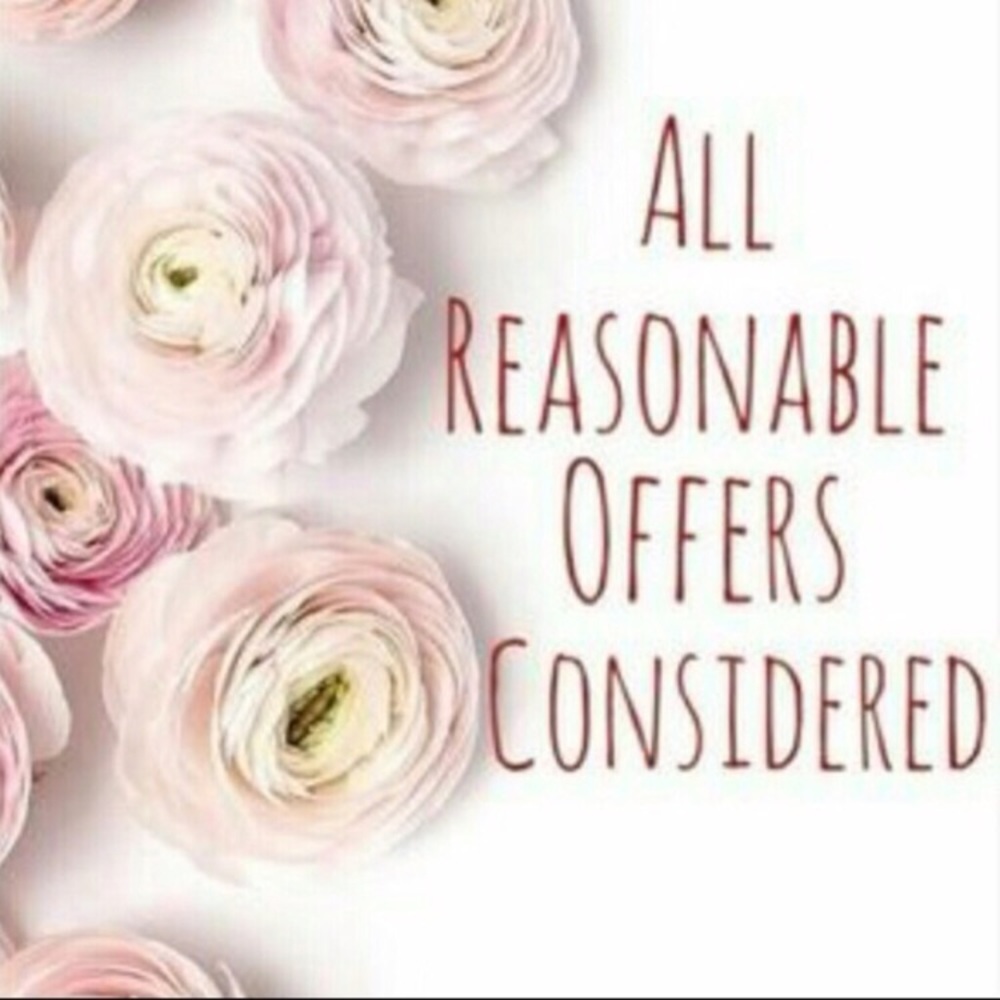 ✨REASONABLE offers will be considered! ✨