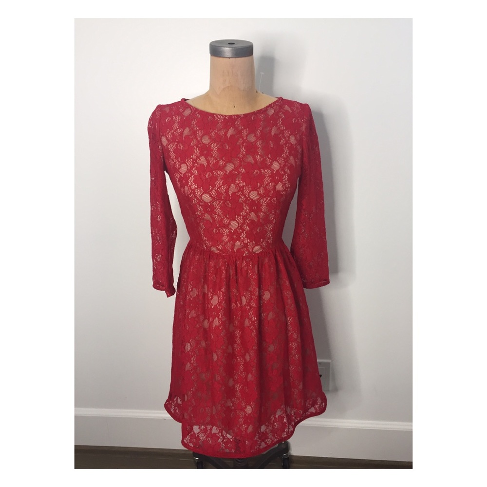 French Connection Red Dress