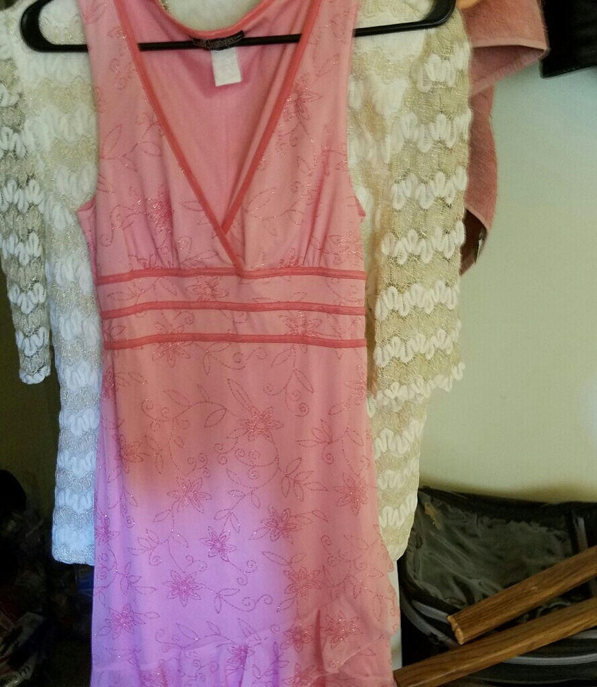 Pink sparkle sundress