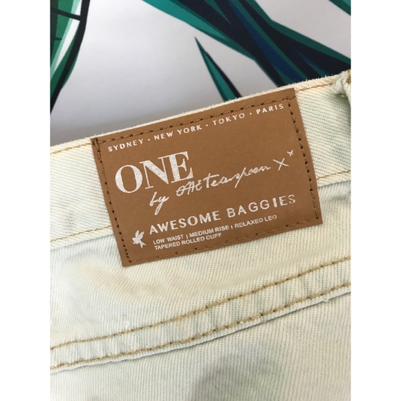 ONE TEASPOON Fleetwood Awesome Baggies | Bleached - Picture 6 of 8