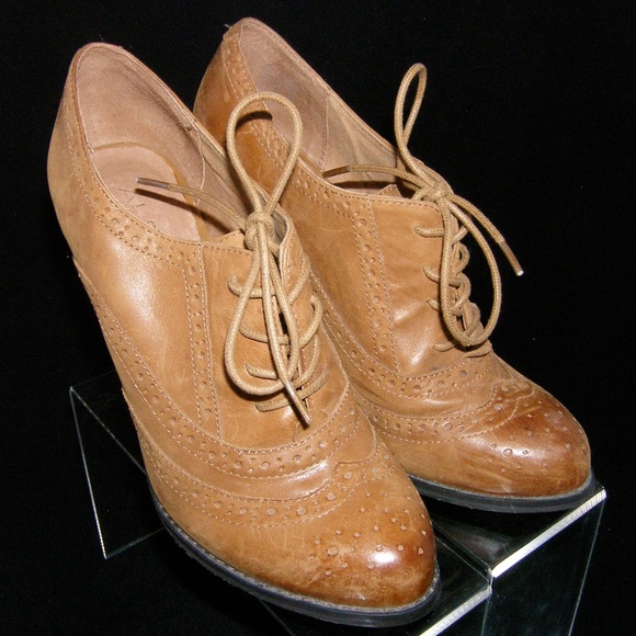 Aldo Shoes - ALDO 'Falge' lace up leather oxford booties EU 38