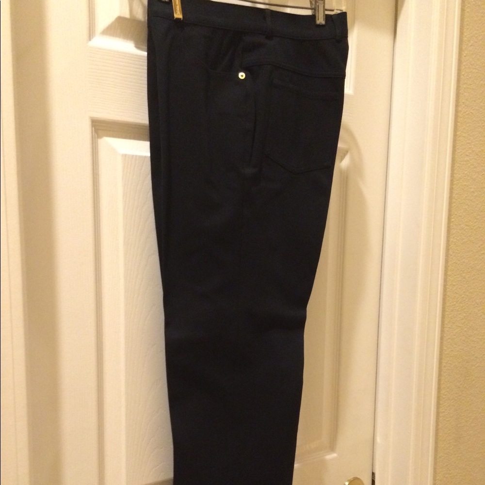 St. John Sport Black Stretch Jeans in Size 4