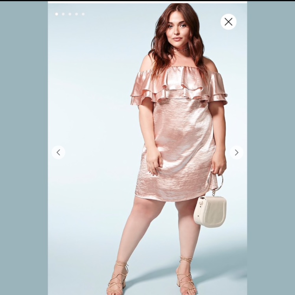 Off the shoulder dress