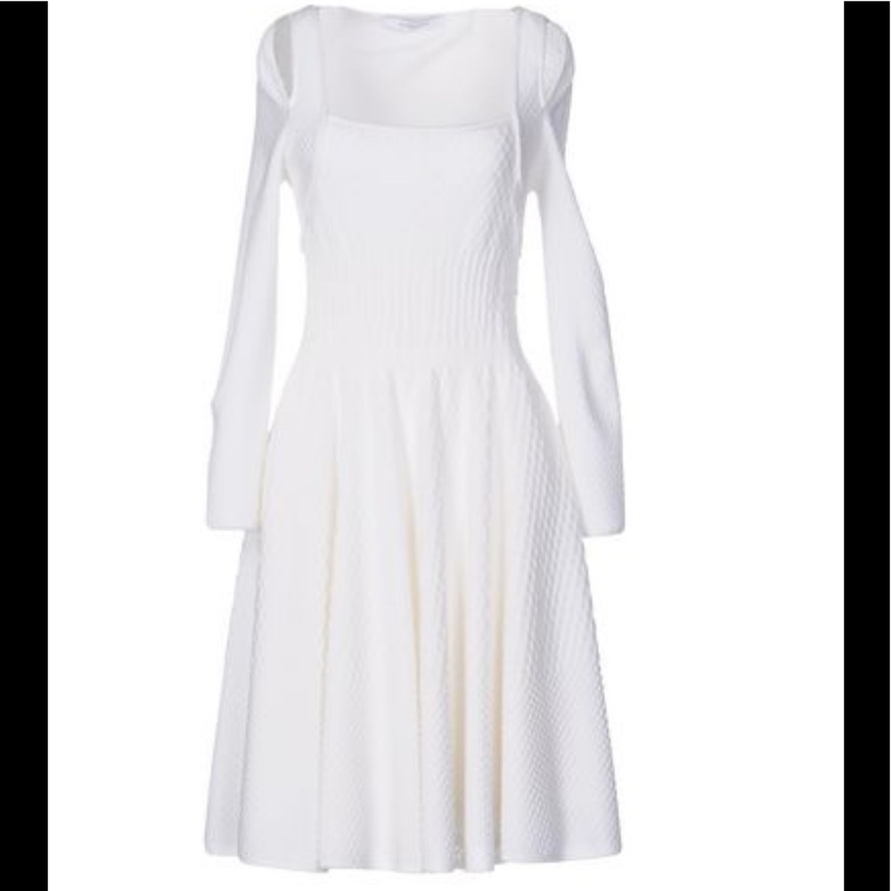 Givenchy white knee-length dress