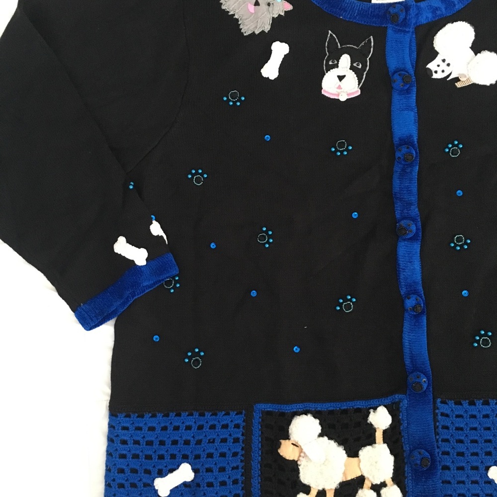 NWT Quacker Factory Dog Cardigan - Picture 7 of 7