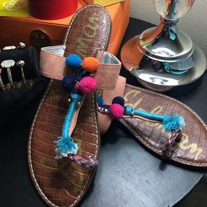 Sam Edelman Pom Pom sandals