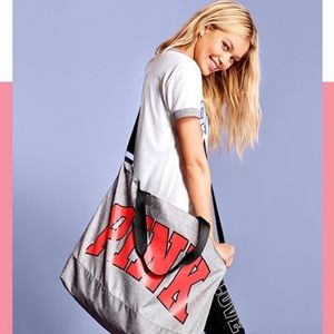 NWT Victoria secret pink weekender bag
