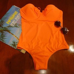 J. Crew Underwire One Piece Swimsuit