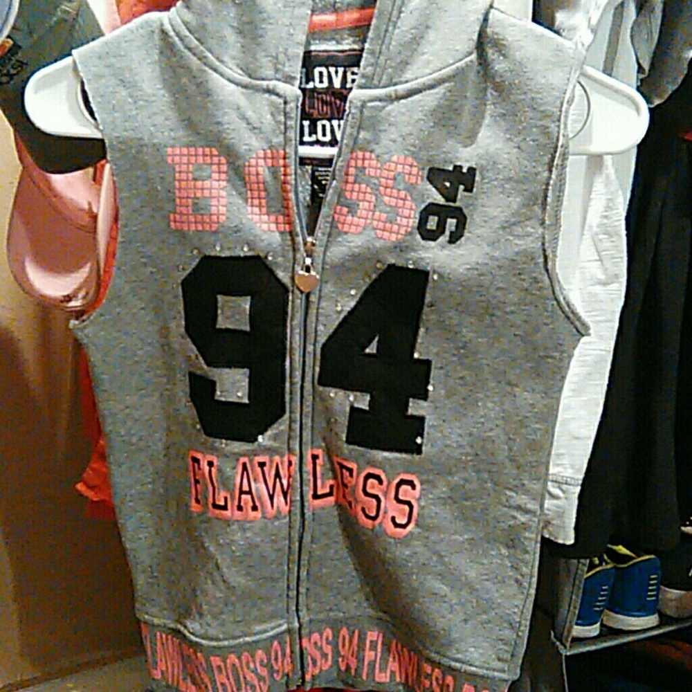 Sweatshirt vest