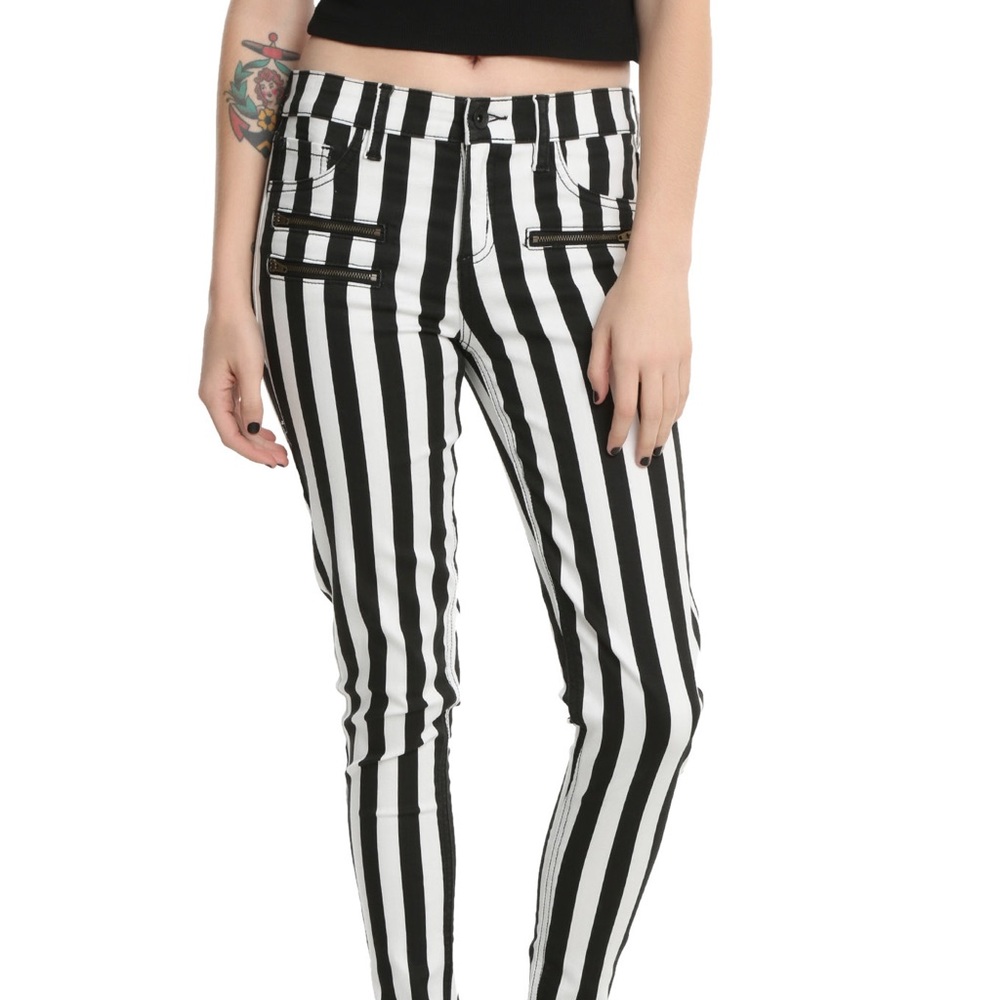 ISO Blackheart striped jeans