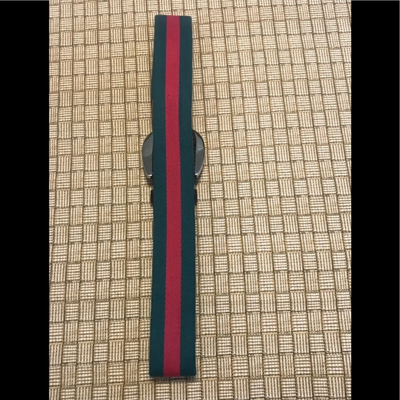 Authentic Gucci Red & Green  Belt main image 4