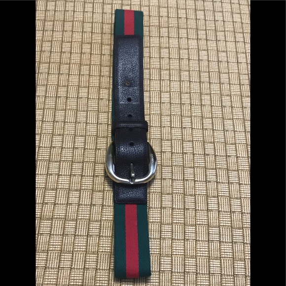Authentic Gucci Red & Green  Belt main image 6