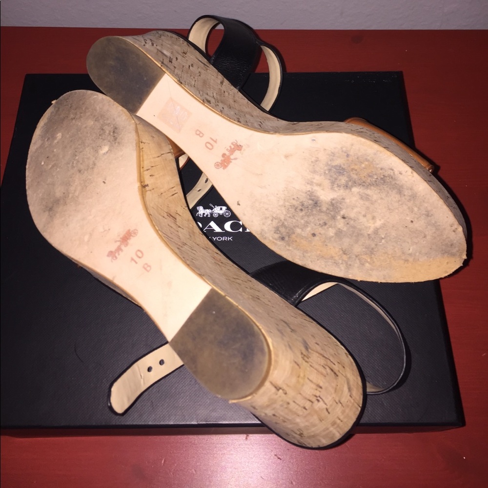 Coach Wedges - Picture 4 of 4