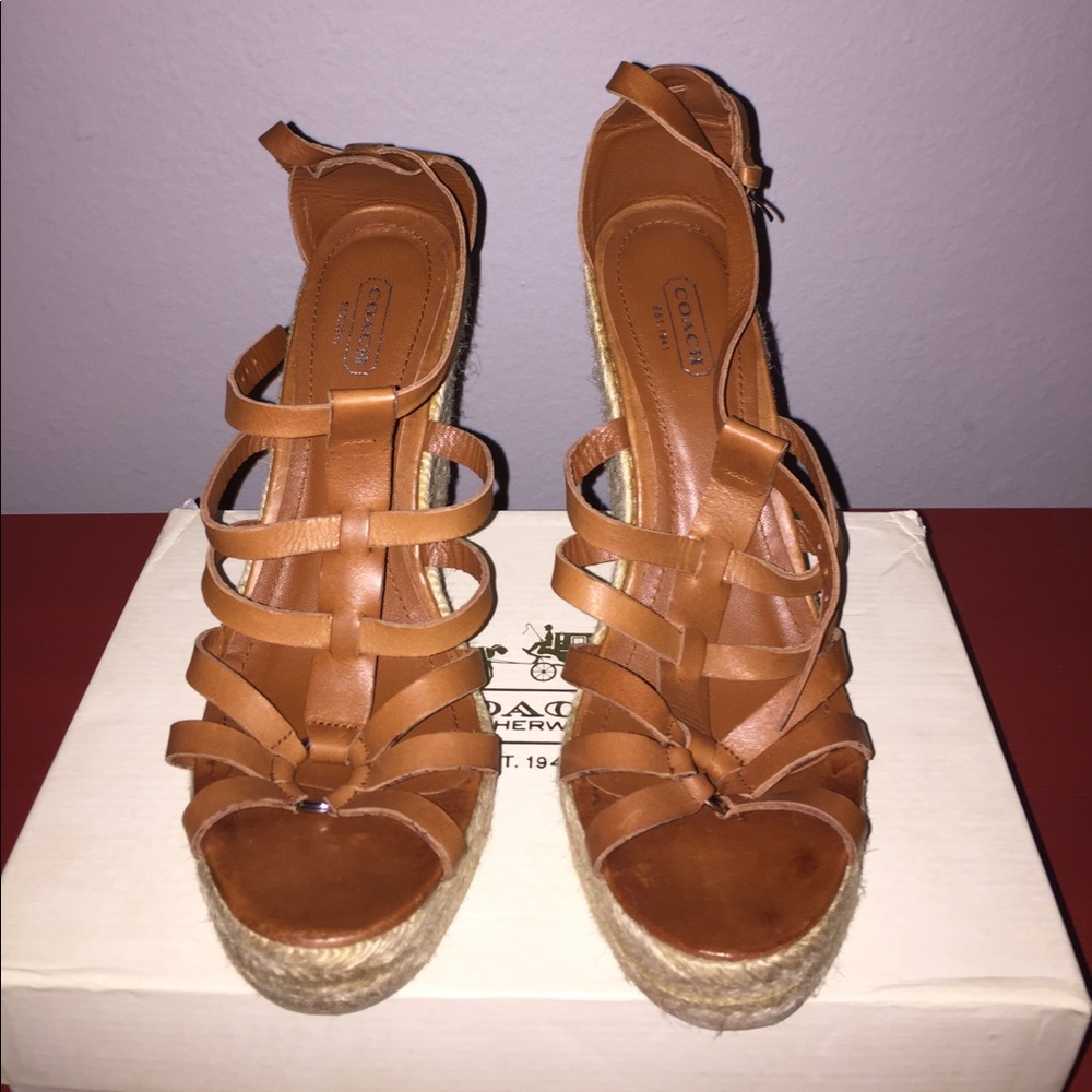 Coach Wedge Espradrilles