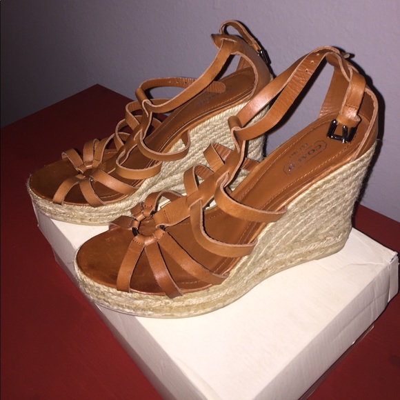 Coach Wedge Espradrilles - Picture 2 of 4