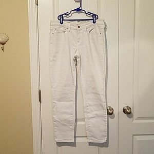 Gap White Skinny Jeans