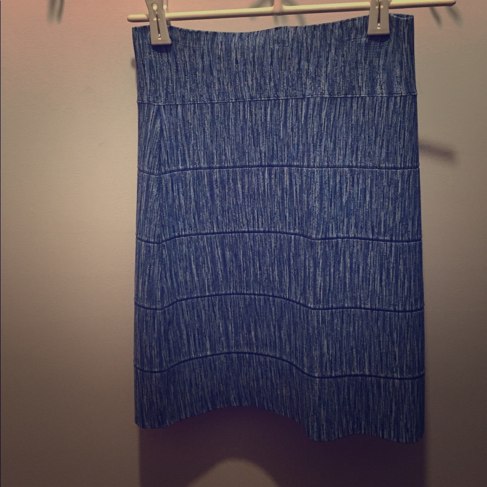 Blue bcbg skirt