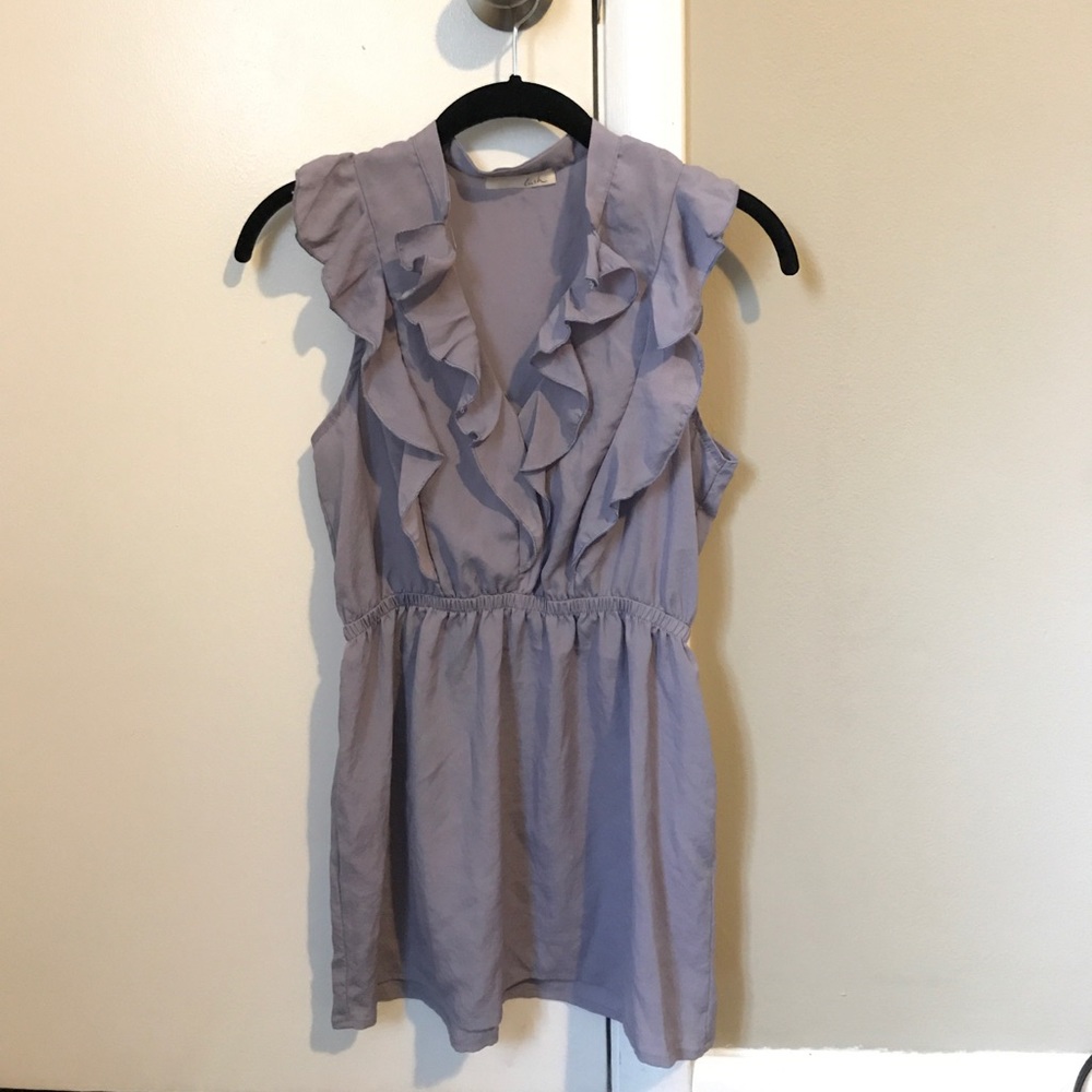 Ruffled blouse
