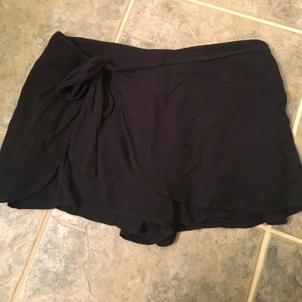 Free people wrap skort