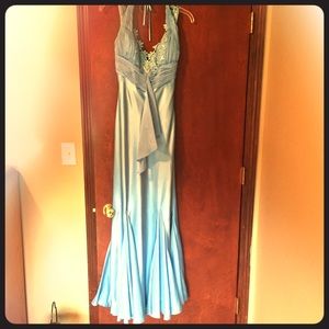 Periwinkle prom dress