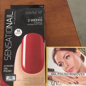 Gel Nail Polish Kit, remover & polish!