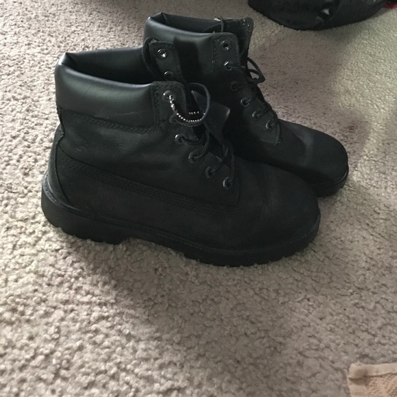Timberland classic black boots - Picture 1 of 4