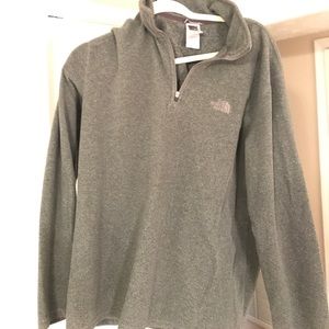 Grey North Face Fleece