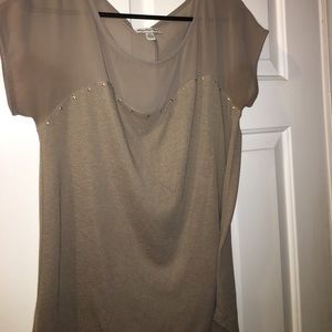Gold Shimmer American Eagle Top