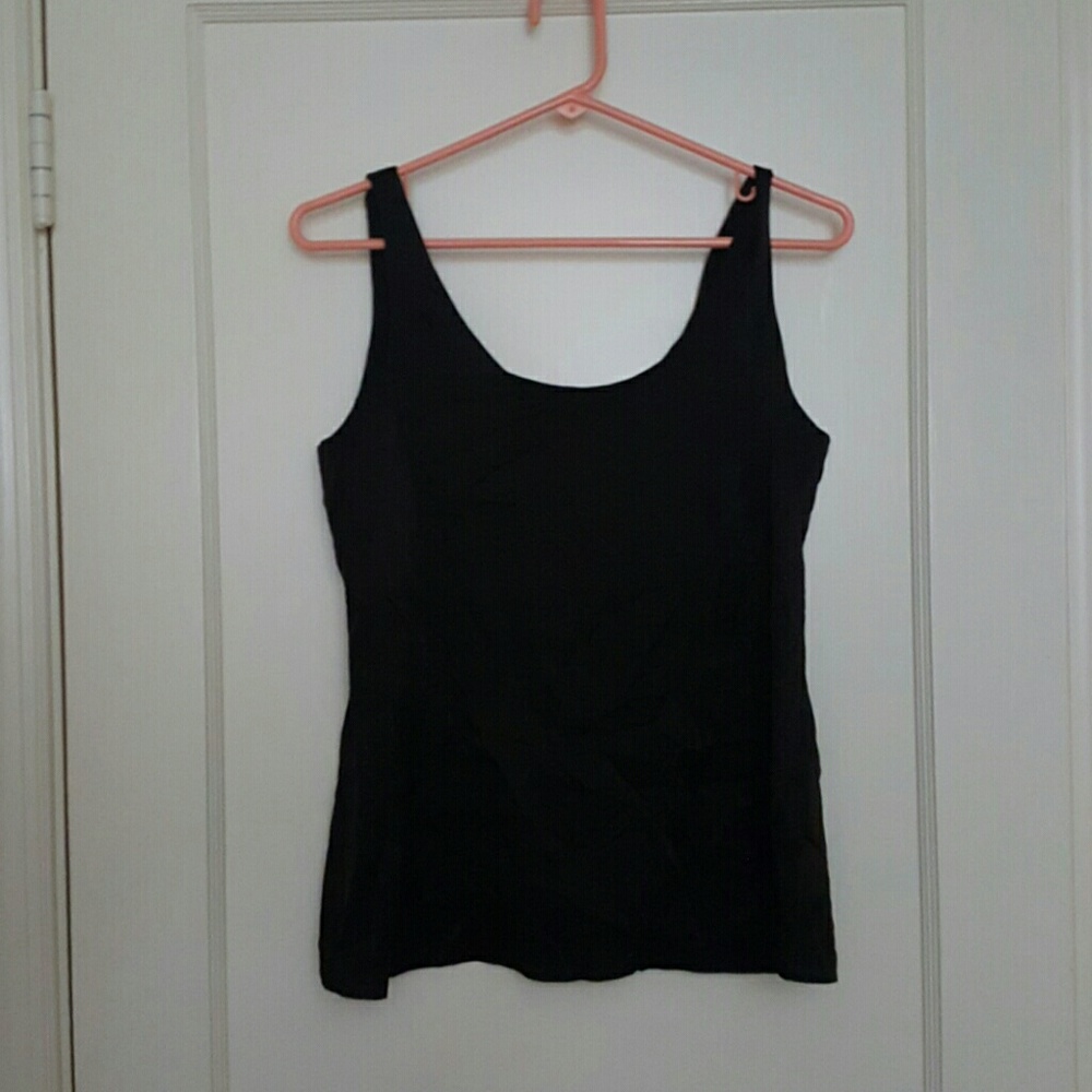 Silky brown Eileen Fisher top XS