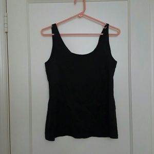 Silky brown Eileen Fisher top XS