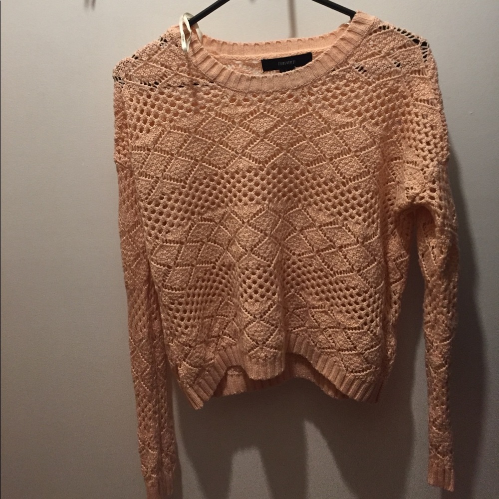 Pink sweater