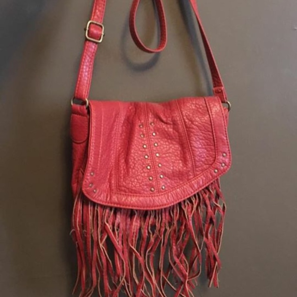 Mossimo Supply Co fringe cross body purse