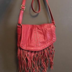 Mossimo Supply Co fringe cross body purse