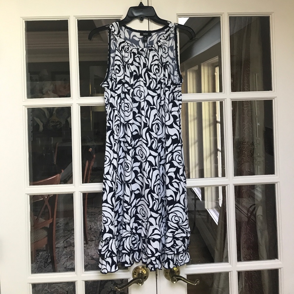 Black and White Dress