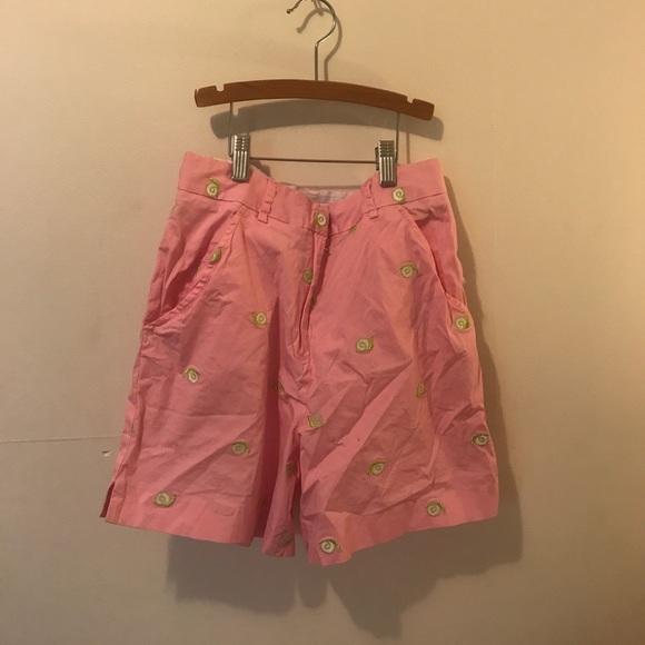 Lilly Pulitzer Snail Shorts - Picture 2 of 3
