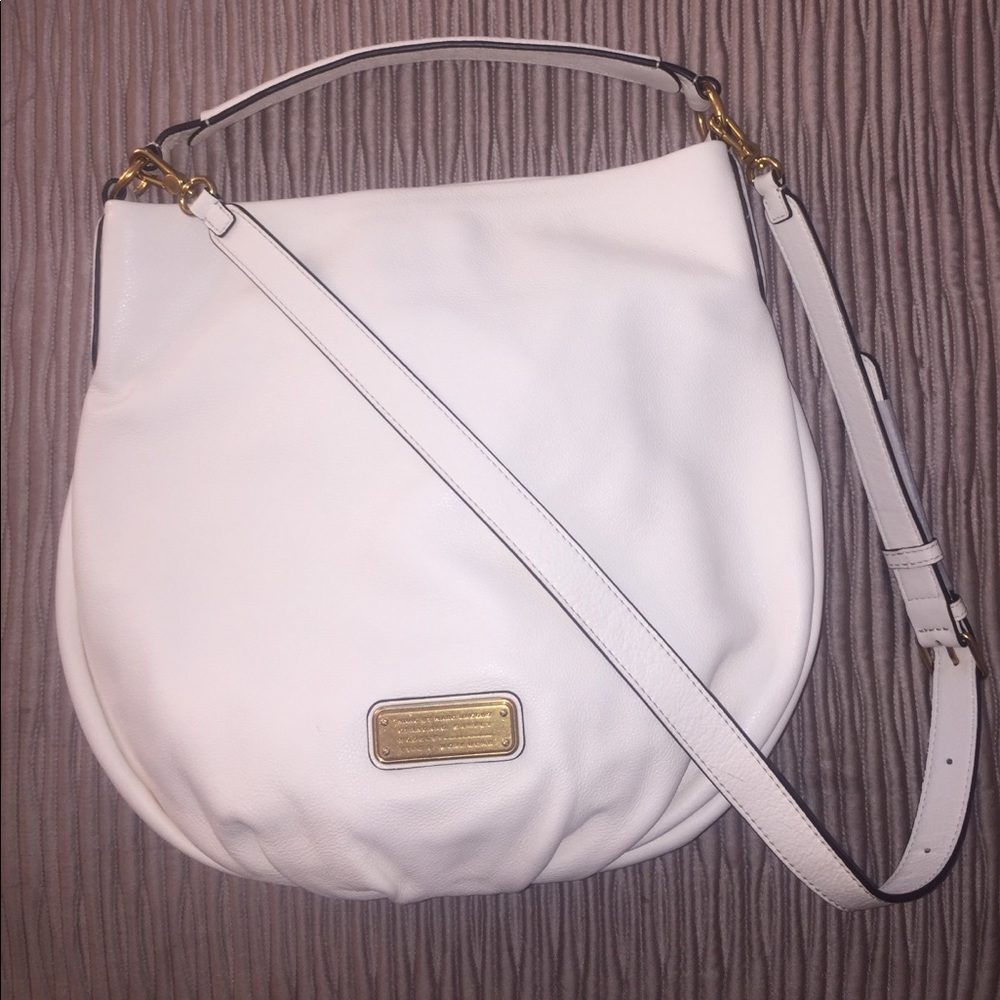 NEW MARC BY BY MARC JACOBS HILLIER LEATHER HOBO