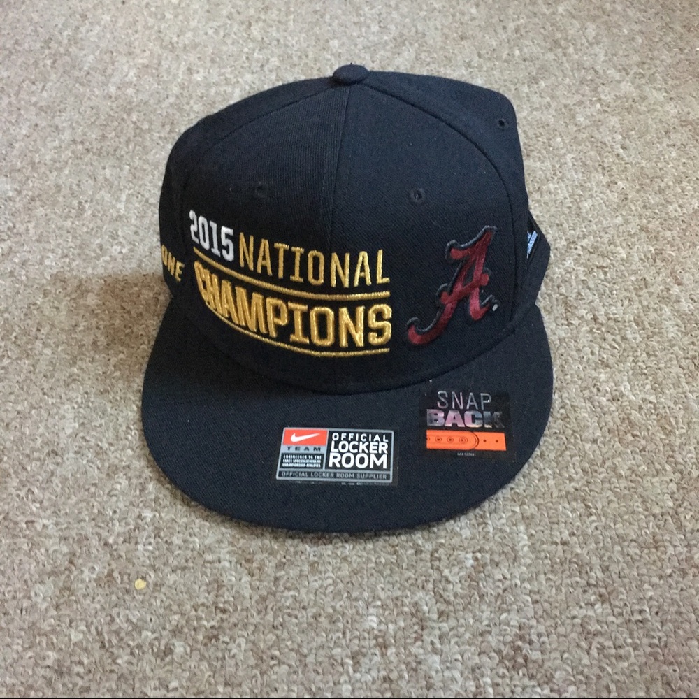 Nike Alabama 2015 National Champions Snapback Hat