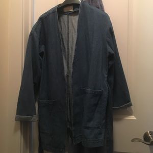 Zara girl jean coat size 152cm