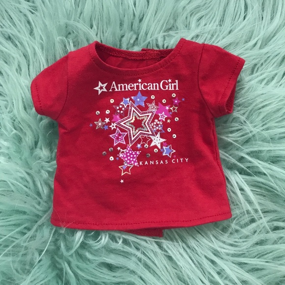 American girl red Kansas City T-shirt - Picture 1 of 2