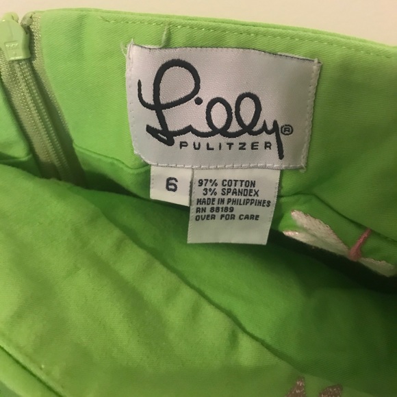 Vintage Lilly Dragonfly Embroidered "Skort" - Picture 3 of 3