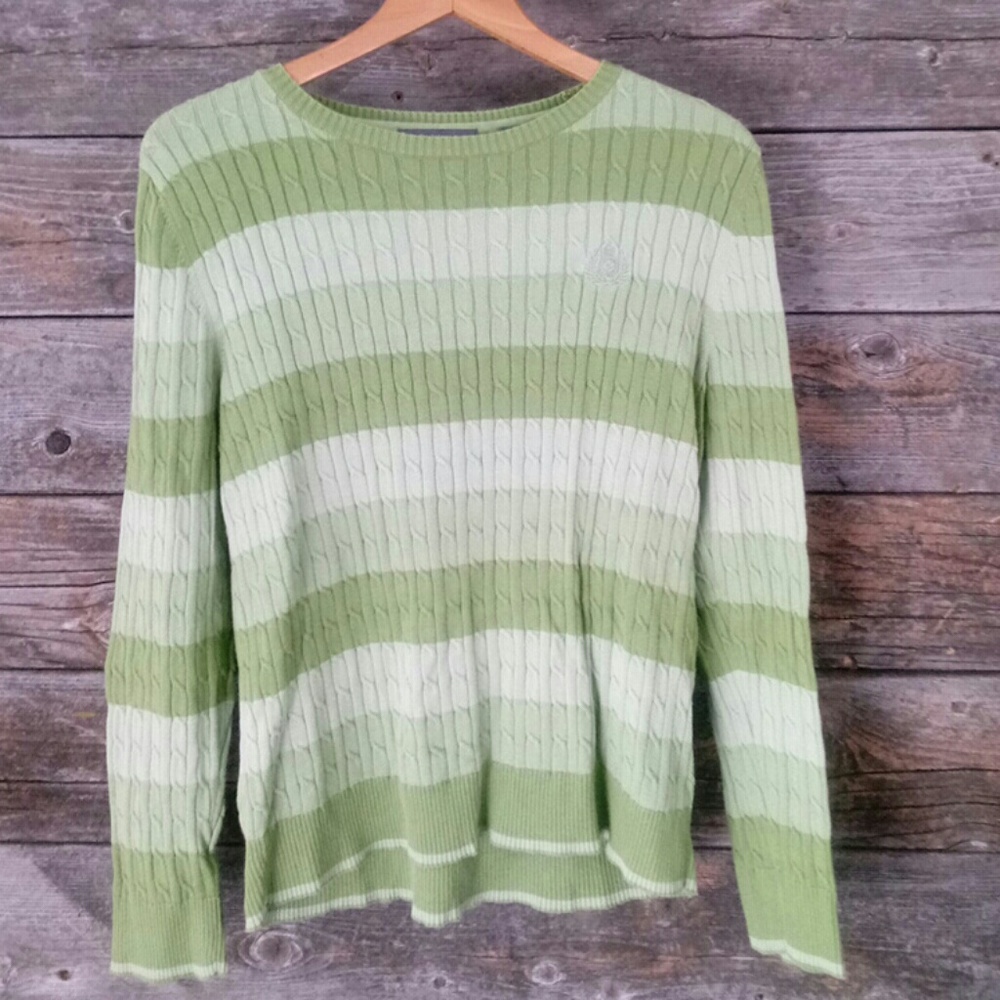 Sweater Liz Claiborne long sleeve Large Sweater