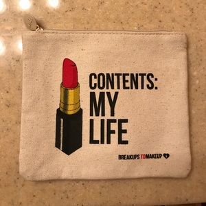 Small IPSY makeup bag