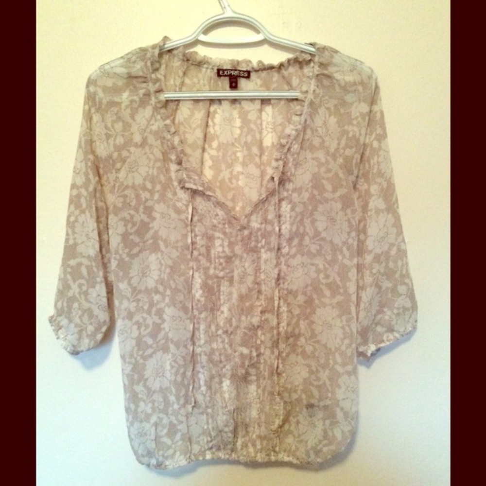 express peasant top