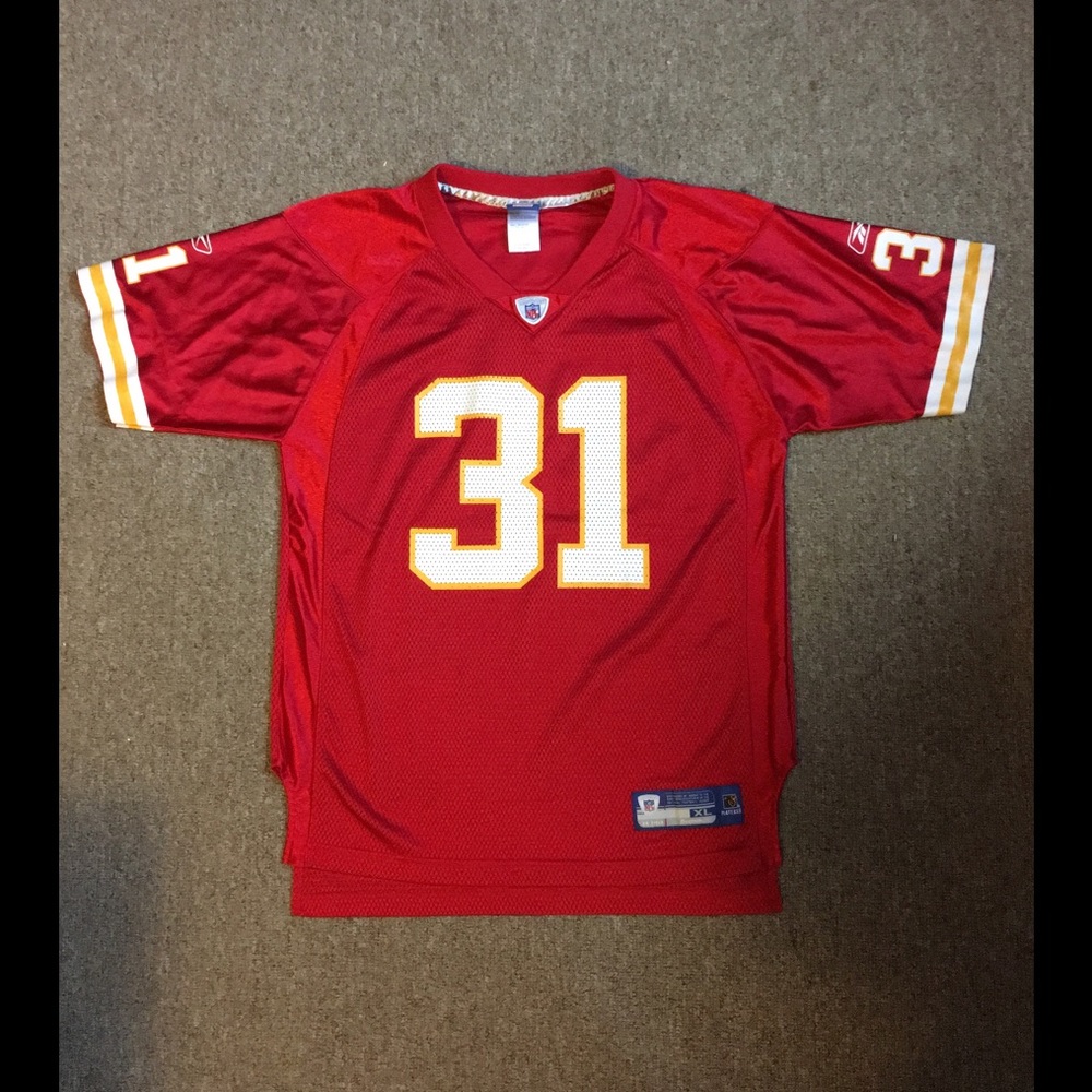 Reebok Kansas City Chiefs Priest Holmes NFL Jersey