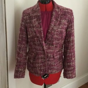 Pink boucle Preswick & Moore Blazer