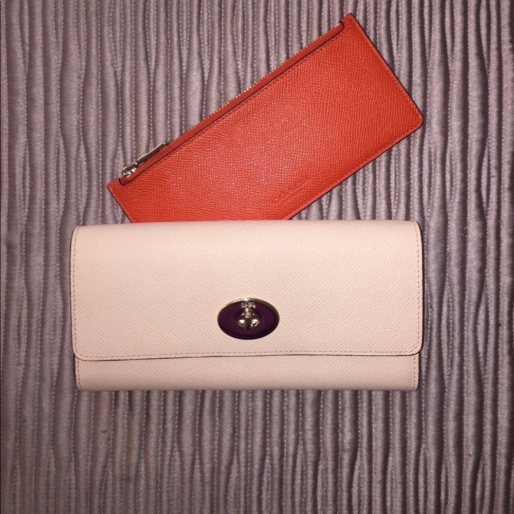 Coach Slim Envelope Wallet with Pop-up Pouch