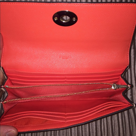 Coach Slim Envelope Wallet with Pop-up Pouch - Picture 6 of 8