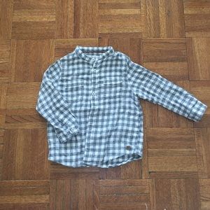 Zara boy toddler button down