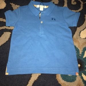 Infant boys Burberry polo